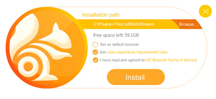 UC browser FOR PC