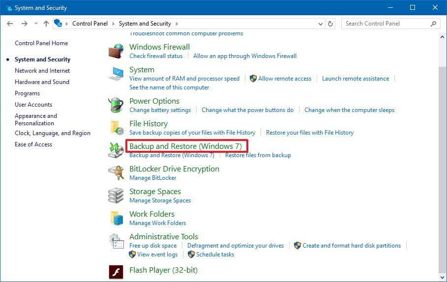 Hướng dẫn Backup Windows 10 PC 1