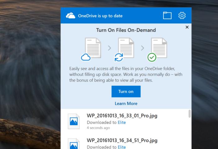 Windows Fall Creators update - Truy cập tài liệu OneDrive mọi lúc mọi nơi