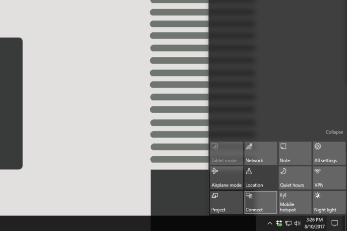 Miracast Windows 10 Screen Mirroring 3