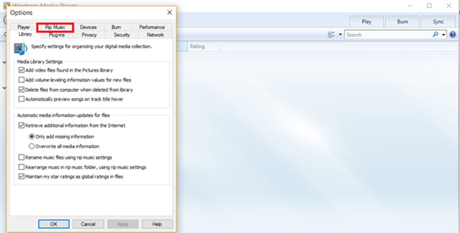 Hướng dẫn chuyển WMA sang MP3 bằng Windows Media Player 2