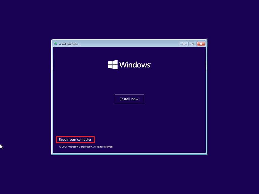 Phục hồi dữ liệu Backup Windows 10 2