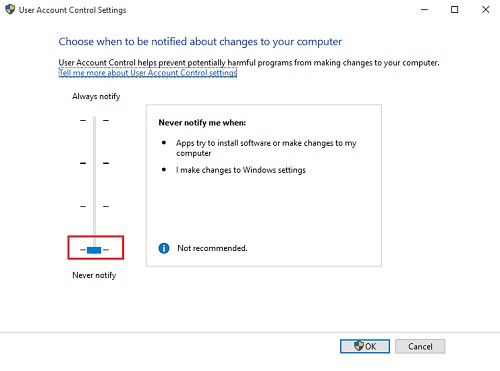 Hướng dẫn tắt UAC trên Windows 10 3