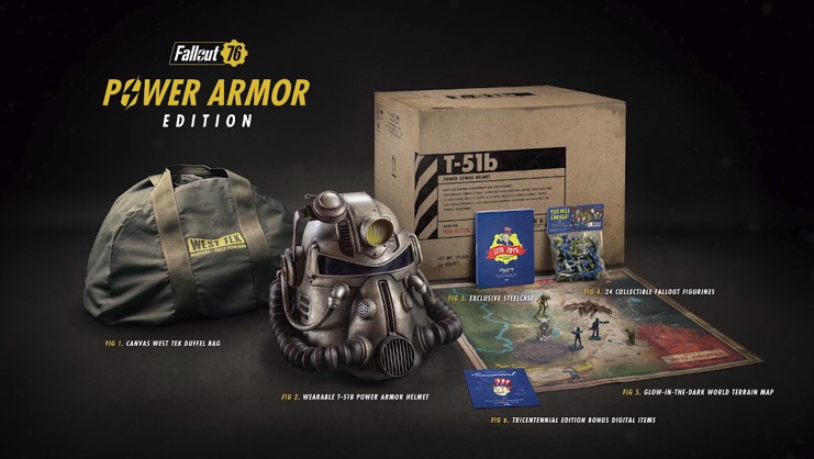 Fallout 76 Power Armor Edition đã được bán hết và sẽ không tiếp tục nhận đặt hàng
