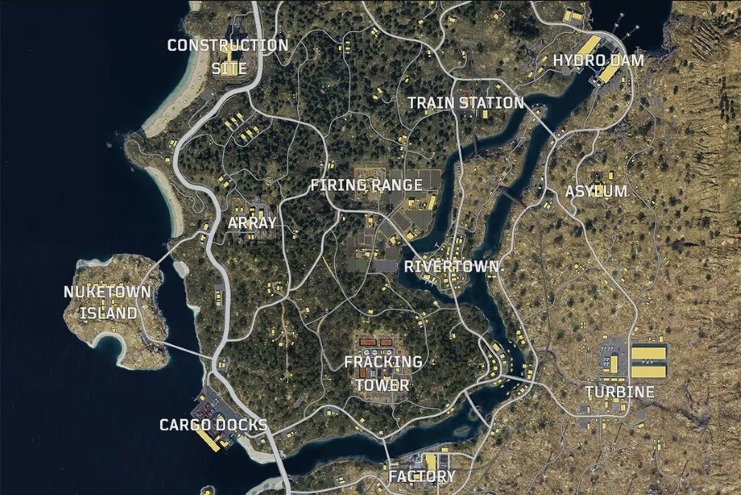 Call of Duty: Black Ops 4 hé lộ bản đồ cho chế độ Battle Royale