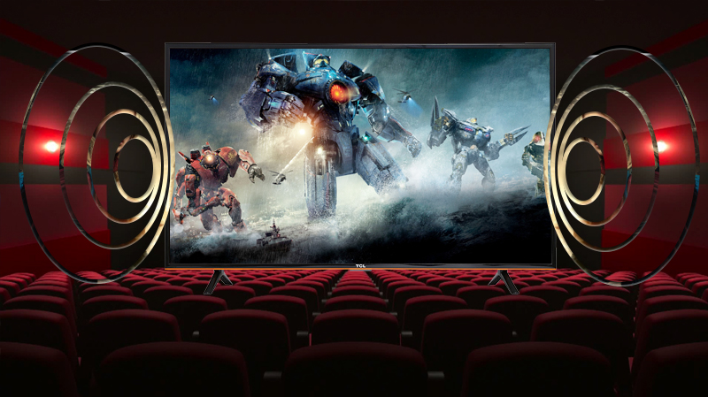 Được trang bị hệ thống loa áp dụng công nghệ Dolby MS-11, người xem sẽ được trải nghiệm hệ thống loa như trong một rạp phim.