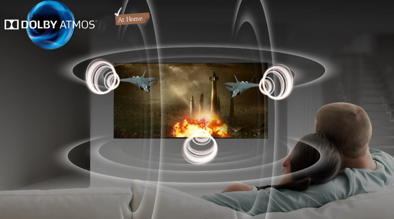 Với công nghệ âm thanh Dolby Atmos, LG 55C8PTA đem cả thế giới giải trí vào căn phòng của bạn.