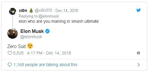 Tỷ phú Elon Musk tiết lộ nhân vật yêu thích nhất trong tựa game đối kháng nổi tiếng của Nintendo - Ảnh 2.