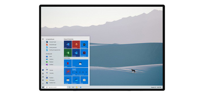Ngắm ý tưởng Start Menu mới với thiết kế hiện đại và thanh thoát hơn trên Windows 10 - Ảnh 5.