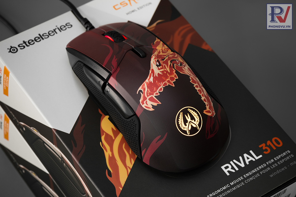 Chuột chơi game Steelseries Rival 310 CSGO Howl