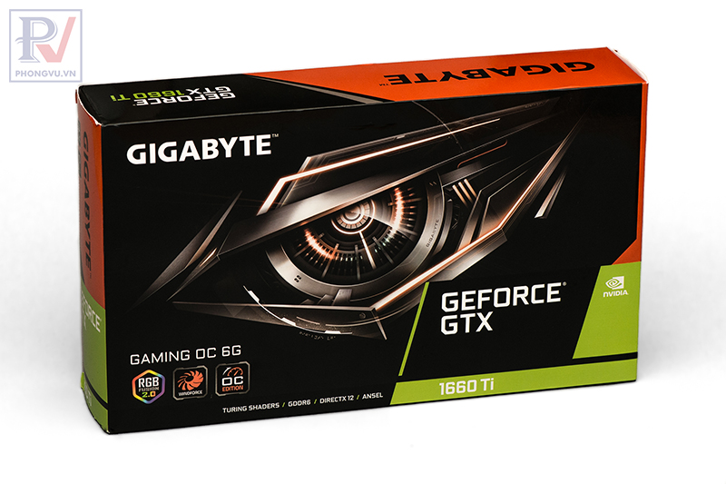 GIGABYTE GeForce® GTX 1660 Ti GAMING OC 6G - Phong Vũ