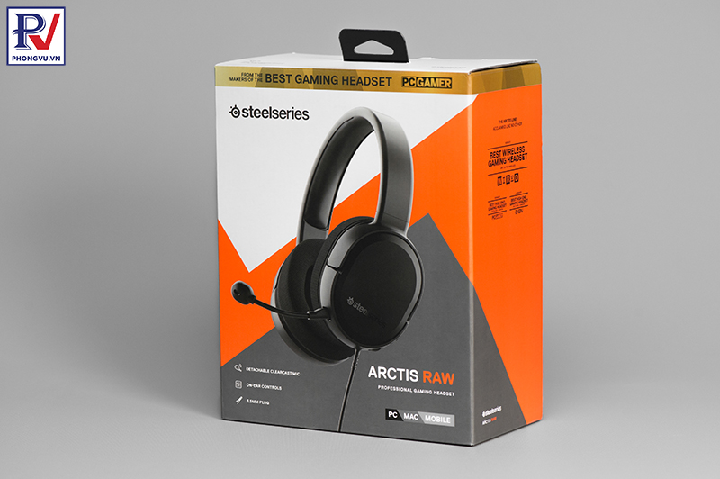 Steelseries Arctis RAW gaming headset - Phong Vũ