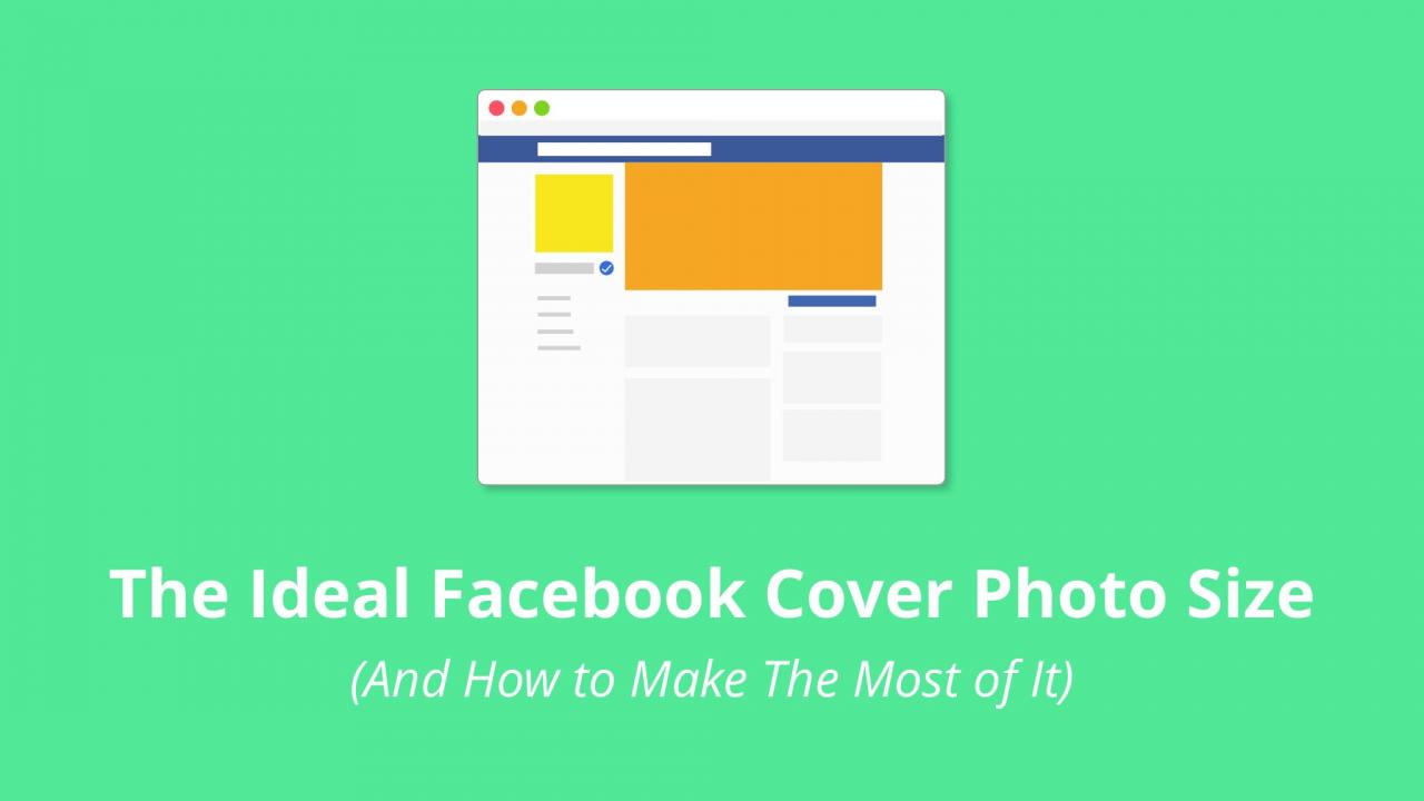 The Ideal Facebook Cover Photo Size And How To Make Yours Stand Out (Including 12 Excellent Examples)