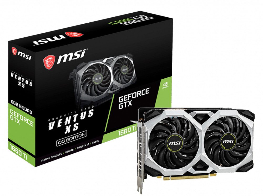 MSI GTX 1660Ti Ventus XS OC 6GB