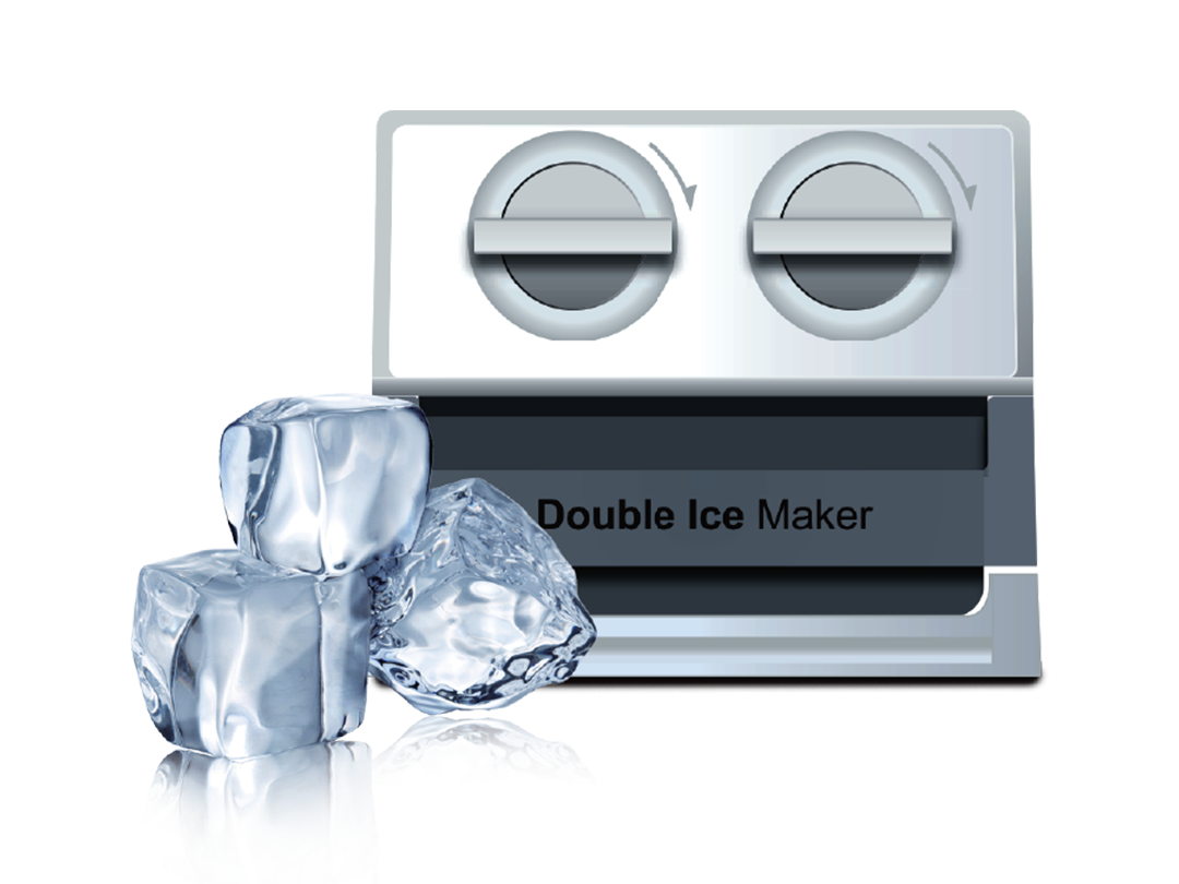 Tủ lạnh Aqua có tốt không Các công nghệ và tính năng nổi bật của tủ lạnh Aqua-khay đá xoay