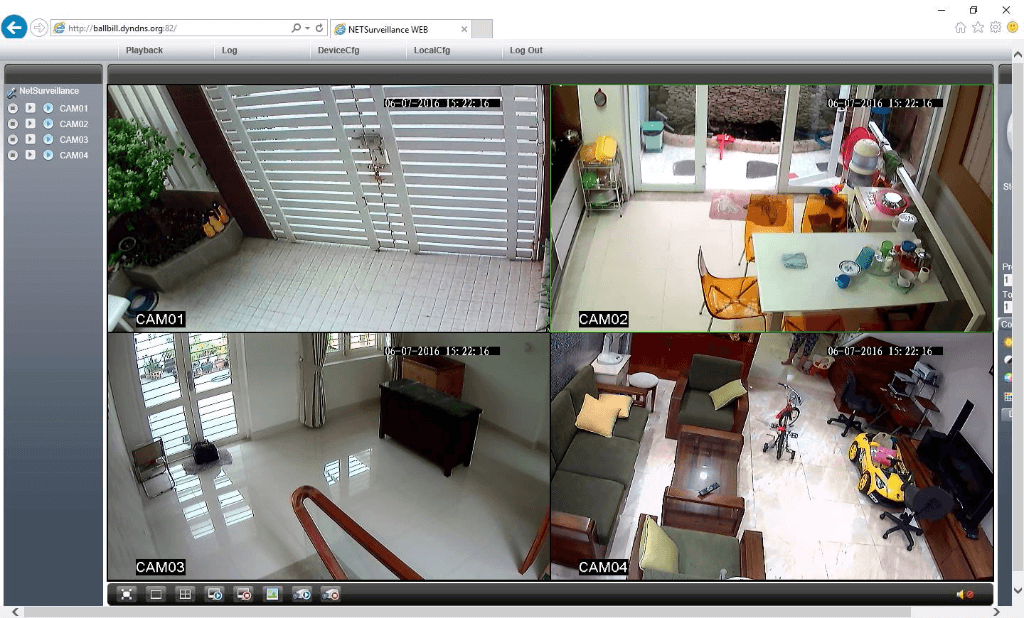 cấu hình camera Hikvision