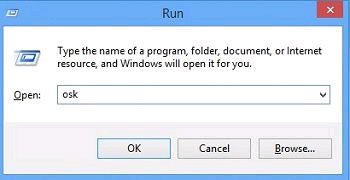 Mở bàn phím ảo trên Win XP, Windows 7