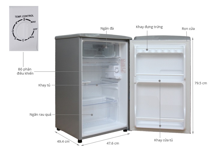 Tủ Lạnh Mini Bị Thủng Ngăn Đá Phải Làm Sao ?