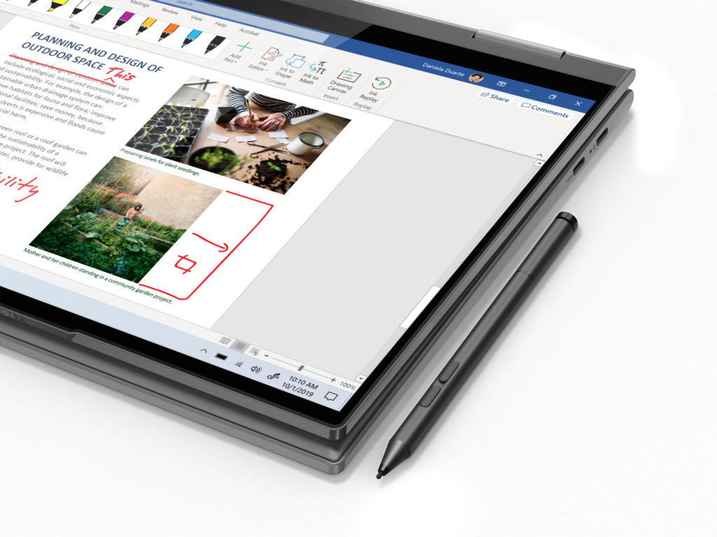 Lenovo ra mắt dòng laptop đầu tiên có 5G với tên gọi: Lenovo Yoga 5G