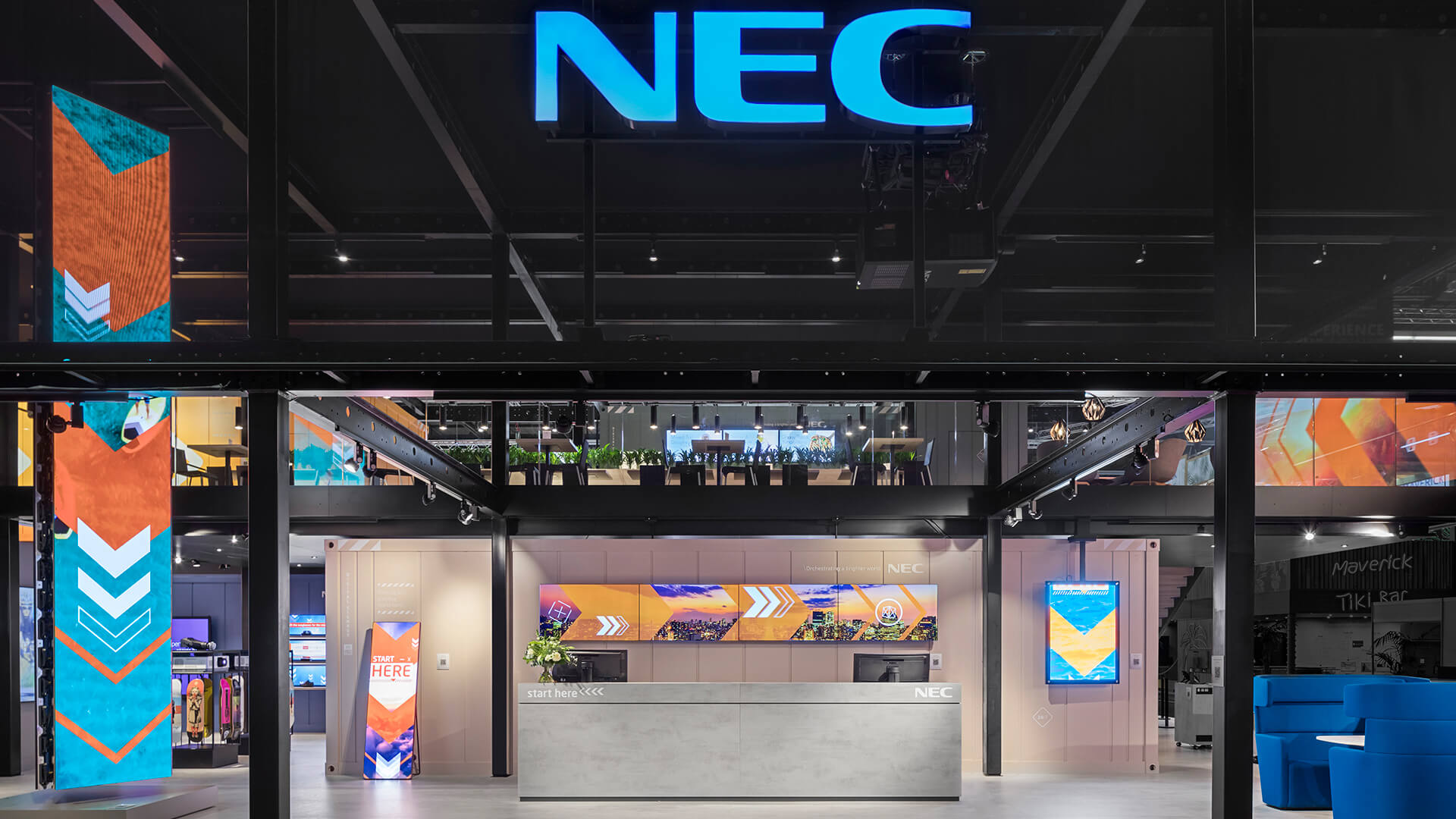 NEC là thương hiệu sản xuất thiết bị hình ảnh, máy tính hàng đầu tại Nhật Bản
