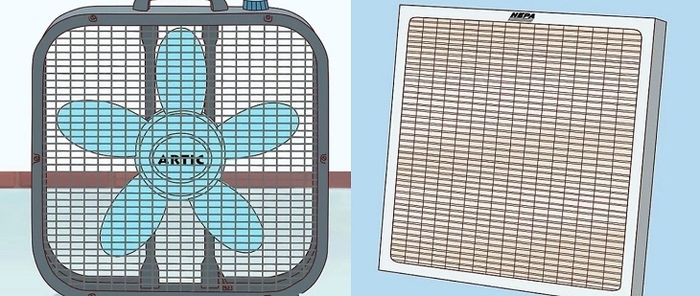 Hướng dẫn cách tự chế máy lọc không khí đơn giản ngay tại nhà