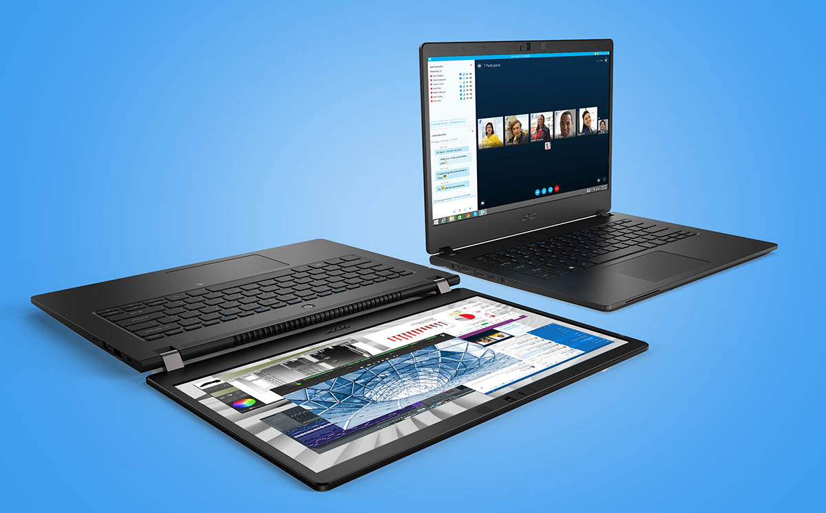 Bộ đôi laptop Acer TravelMate P6 và P2 - bạn đồng hành lý tưởng cho ai hay đi du lịch, công tác