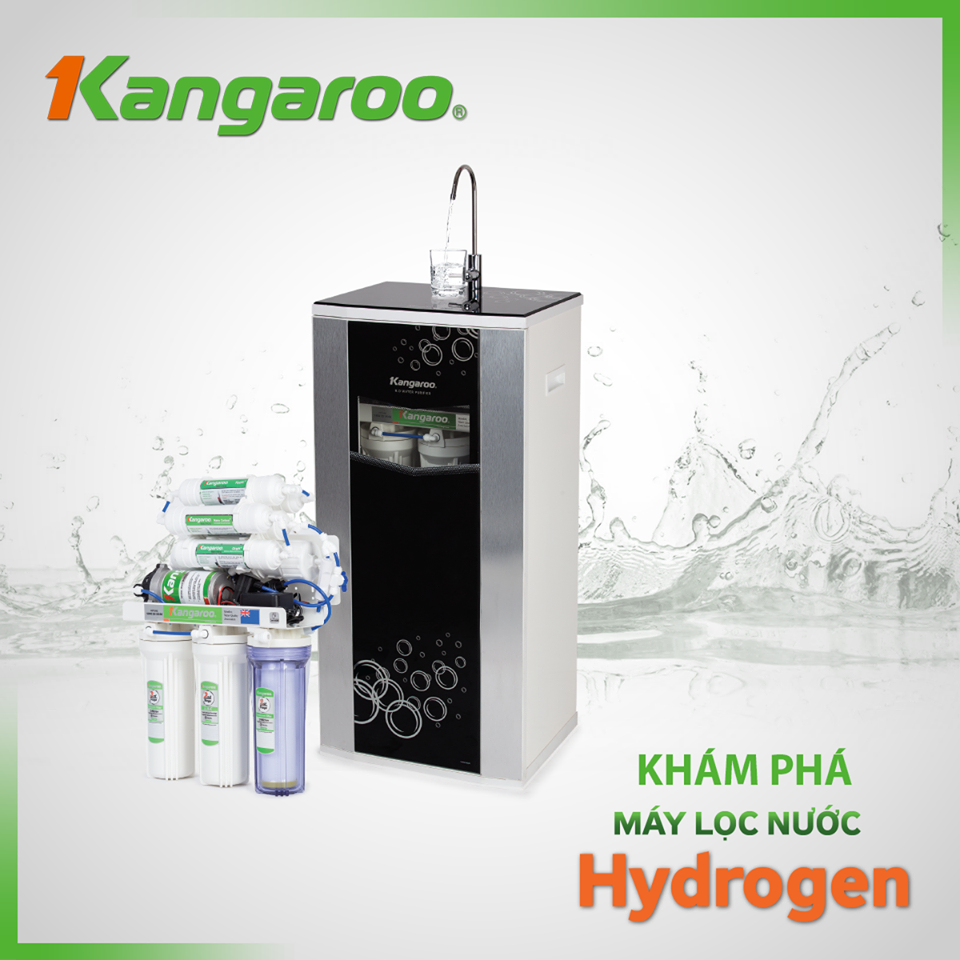 Máy lọc nước Kangaroo sử dụng công nghệ tạo nước Hydrogen