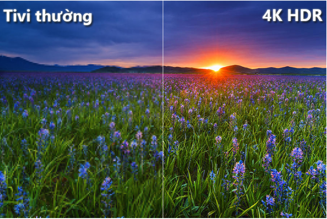 Tivi Samsung 4K 58 inch UA58NU7103 lựa chọn tuyệt hảo cho không gian rộng 2 Công nghệ UHD 4K đi kèm công nghệ HDR cho hình ảnh sắc nét