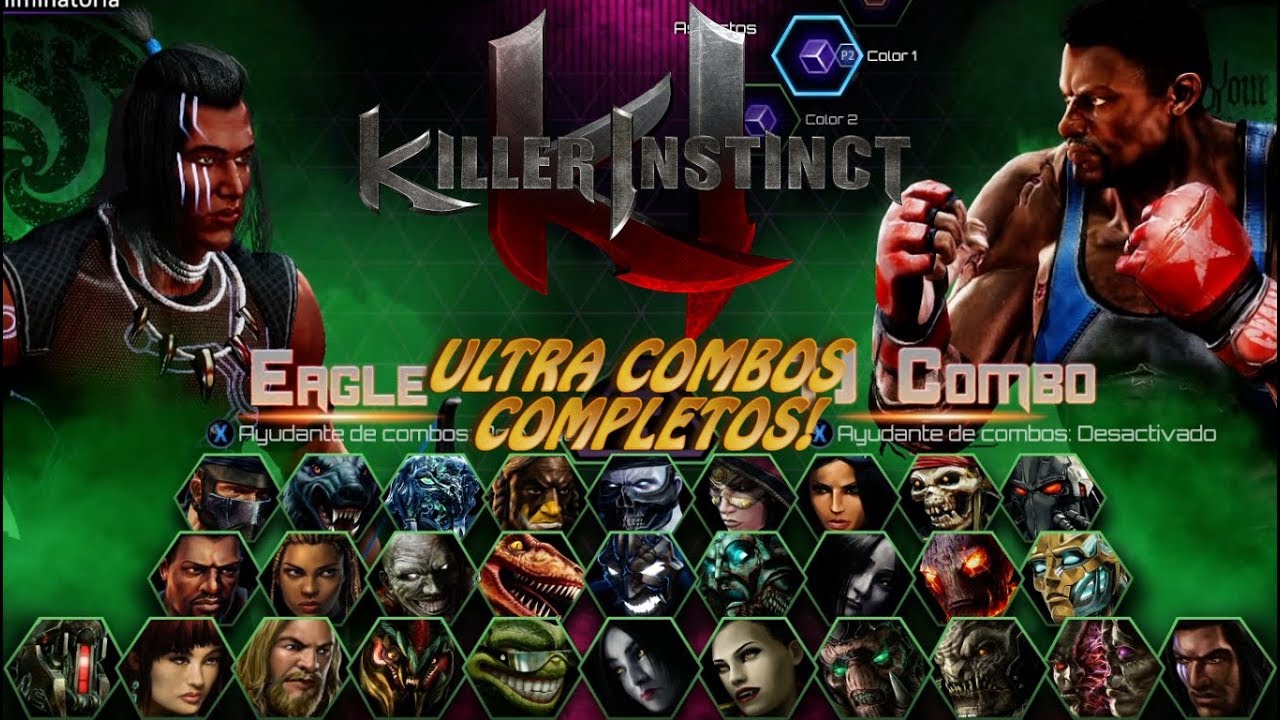 Hệ thống nhân vật siêu nhiều siêu dị của Killer Instinct