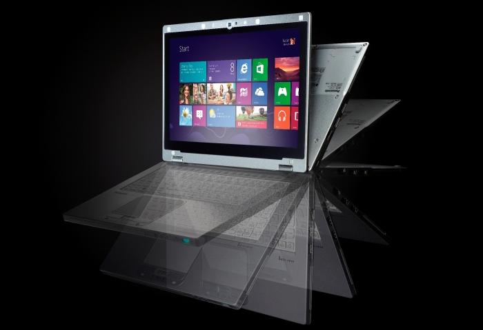 Không phải chỉ có máy 'cùi', hãng cũng sản xuất laptop có màn hình cảm ứng và giá cực khủng