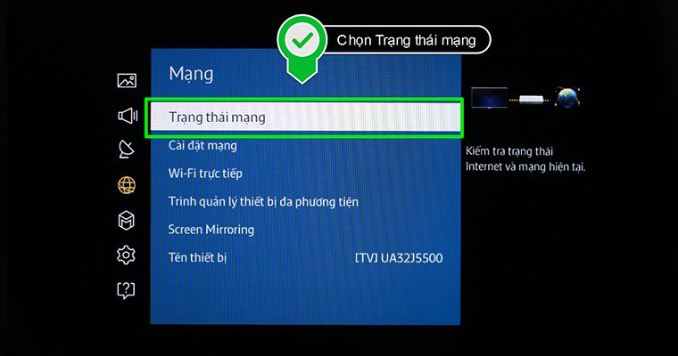 tivi samsung khong ket noi duoc wifi phong vu 4