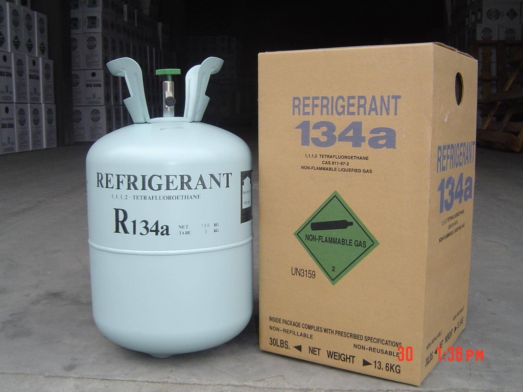 Ga R134a là loại ga dùng chủ yếu cho các dòng tủ lạnh hiện nay