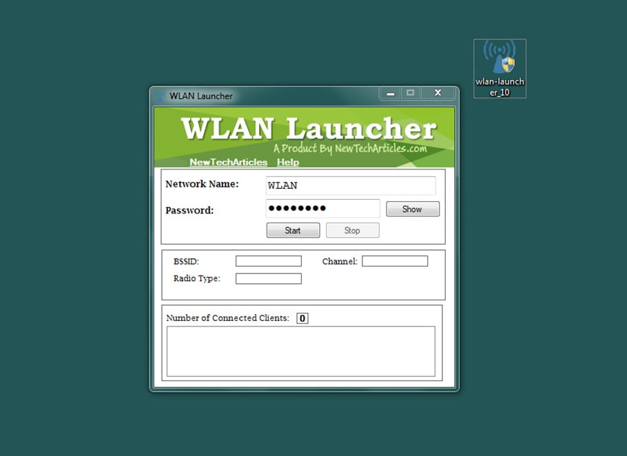 Phát wifi với Wlan launcher