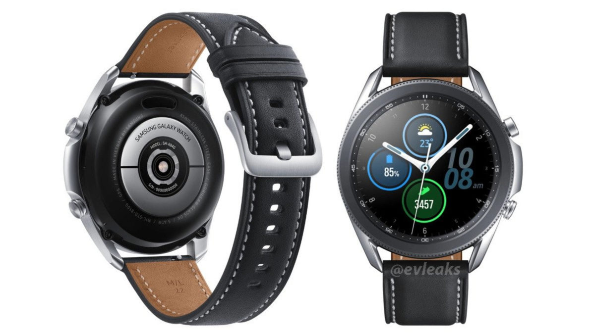 Samsung Galaxy Watch 3 lộ hình ảnh thiết kế chi tiết và rõ nét nhất