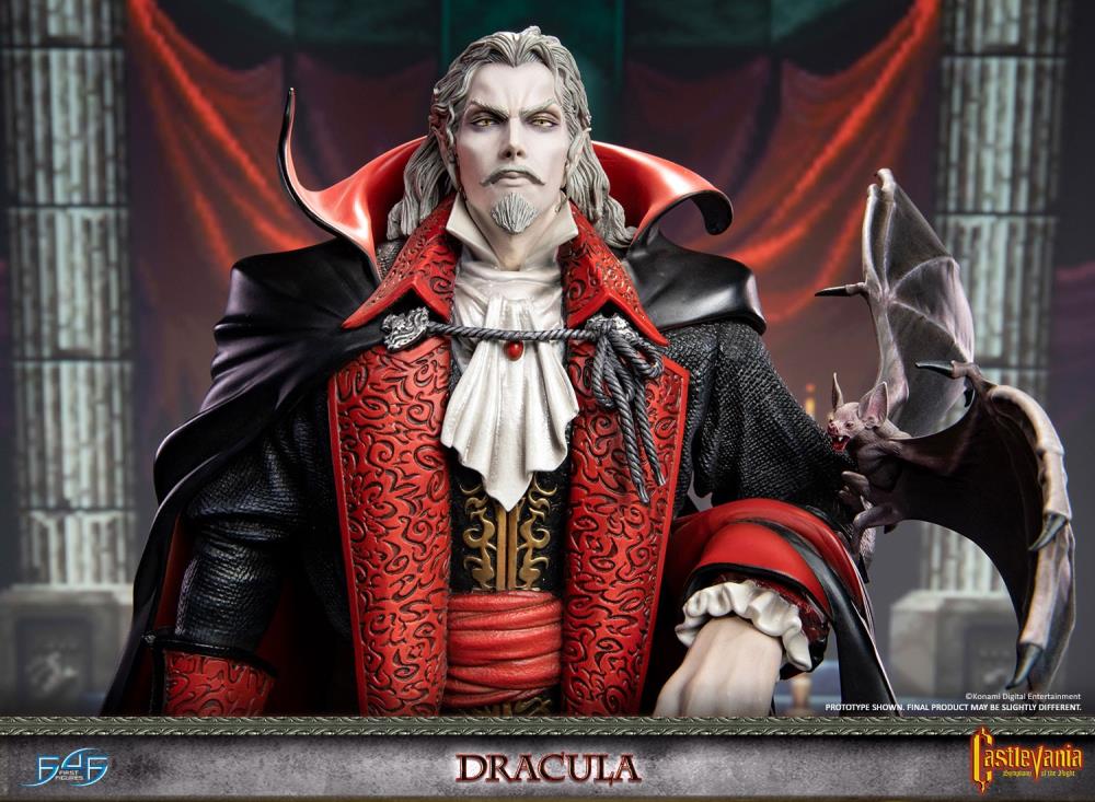 Dracula là một nhân vật xuất hiện xuyên suốt trong game, có diễn biến và phát triển 