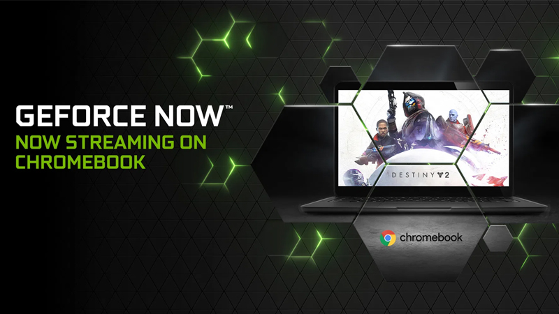 Chormebook của người dùng có thể truy cập vào hệ thống lưu trữ đám mây của Nvidia.