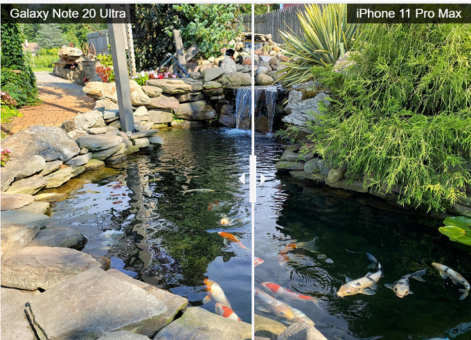 So sánh camera Galaxy Note 20 Ultra và iPhone 11 Pro Max 