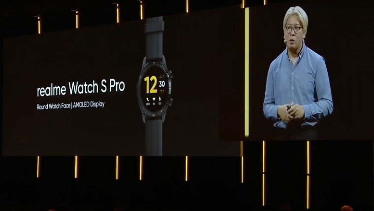 Những hình ảnh đầu tiên của Realme Watch S Pro