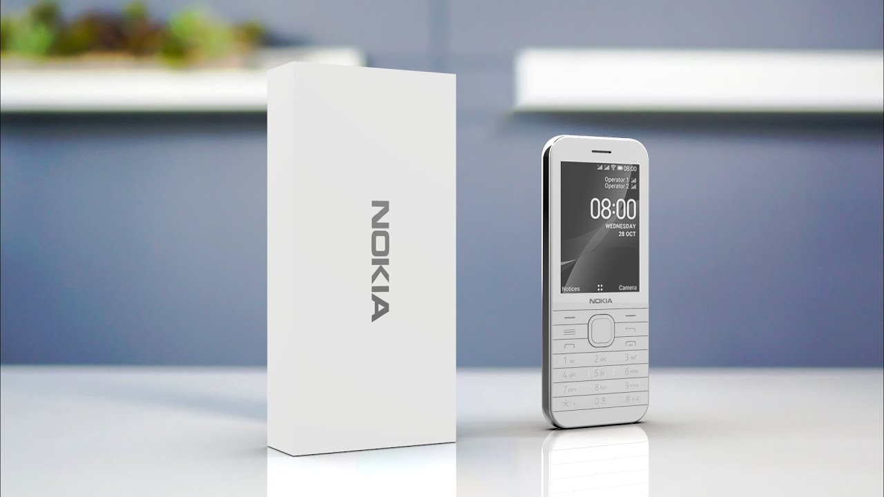 Nokia 8000 4G "cục gạch" trở lại: chạy được 4G, giá chỉ 2 triệu đồng