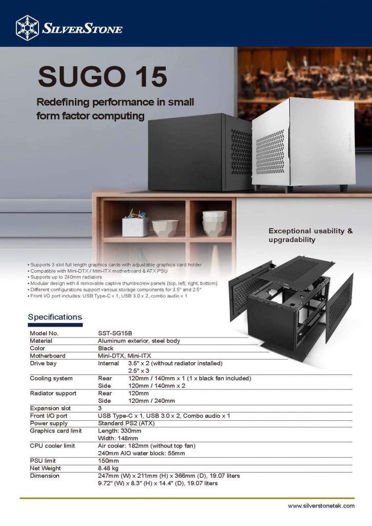 Silverstone đã công bố SUGO 15, một biến thể của SUGO 14.