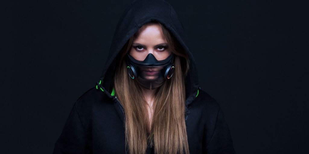 Ý tưởng khẩu trang có thể tái sử dụng với khả năng lọc virus Covid-19 được Razer giới thiệu. 