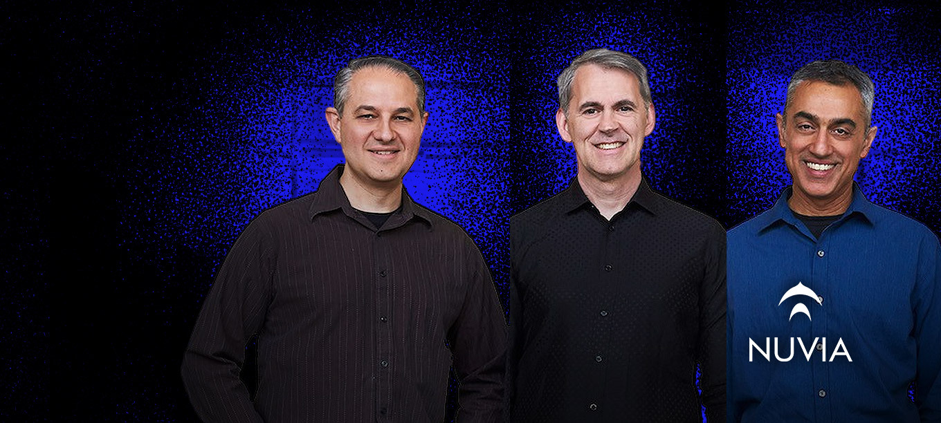 3 người đứng đầu Nuvia chính là kỹ sư "cứng" từ Apple