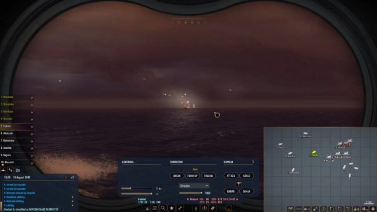 Trò chơi cũng không sử dụng trình giả lập - War On The Sea