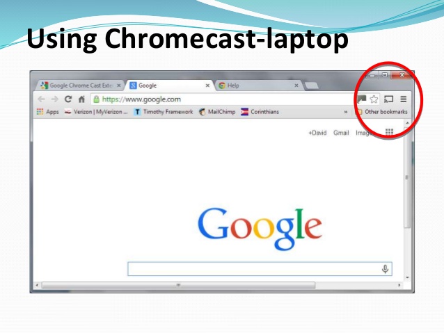 Kết nối laptop/PC với TV nhờ có Chromecast
