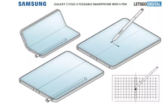 Hot: Samsung Galaxy Z Fold 3 màn hình gập sẽ ra mắt ngày 11 tháng 8 8 Thiết kế Galaxy Z fold 3 với bút S Pen