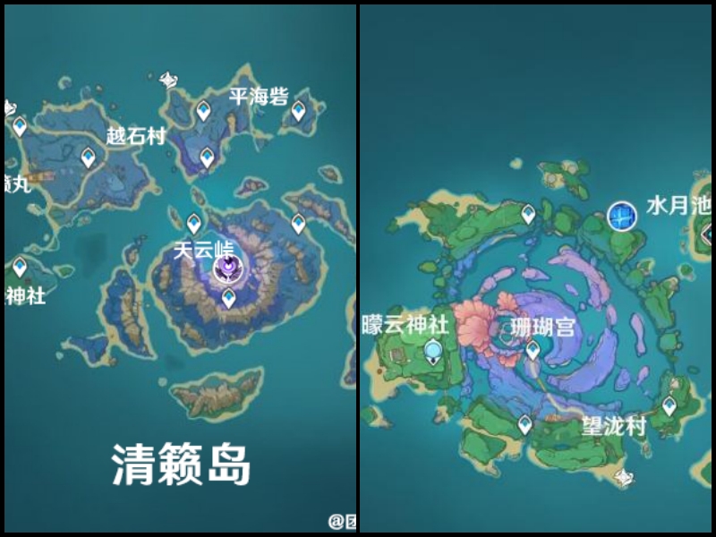 Những hòn đảo Inazuma mới trong Genshin Impact 2.1