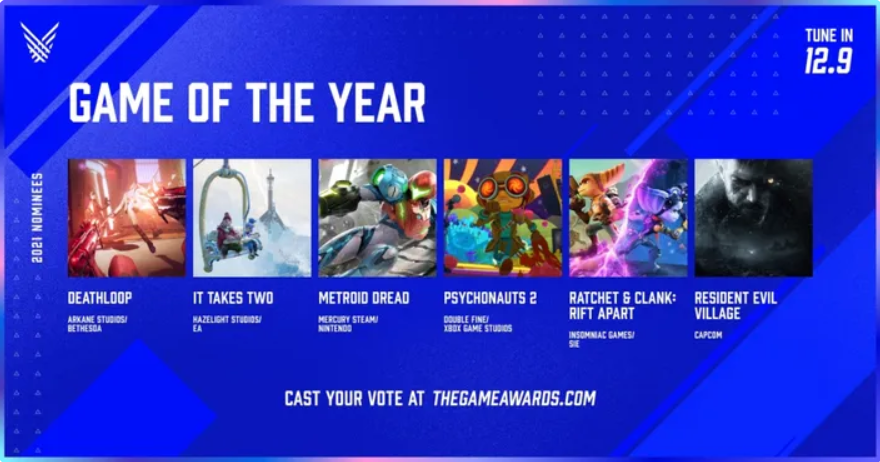 game of the year game awards 2021