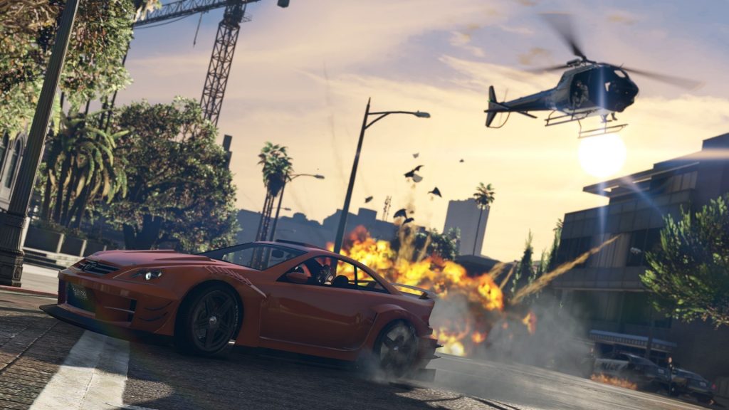 GTA 5 - Grand Theft Auto V - một cái tên huyền thoại khác trong danh sách 5 game hay cho ngày lễ  