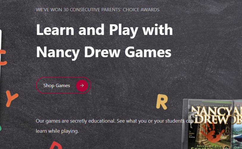 Nancy Drew là game hấp dẫn và chứa nhiều kiến ​​thức lịch sử 