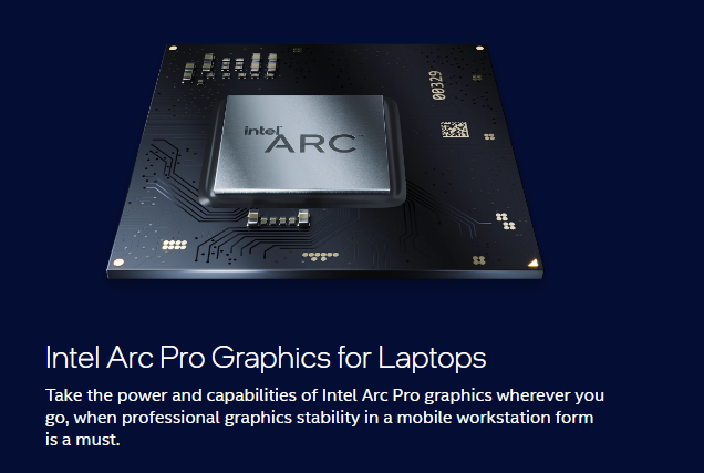 Intel Arc Pro a30
